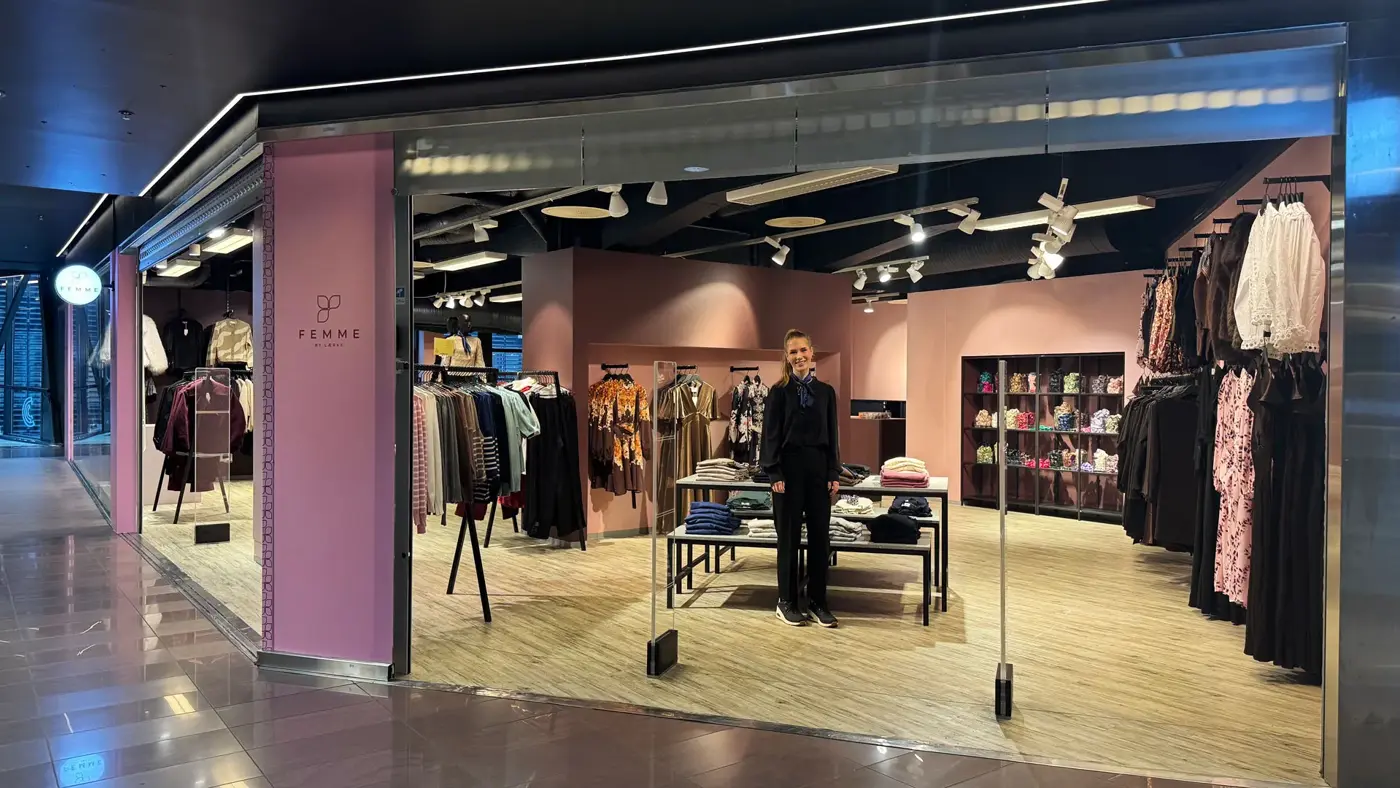 Fasadebilde av Femme Sandnes desember 2025