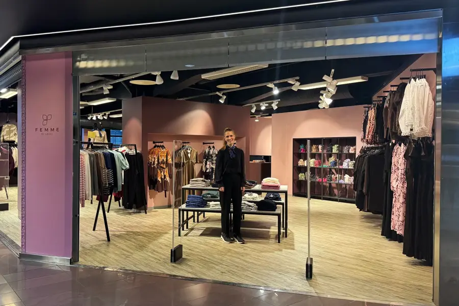 Fasadebilde av Femme Sandnes desember 2025