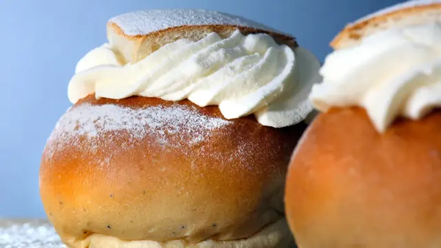 Bilde av fastelavnsboller.