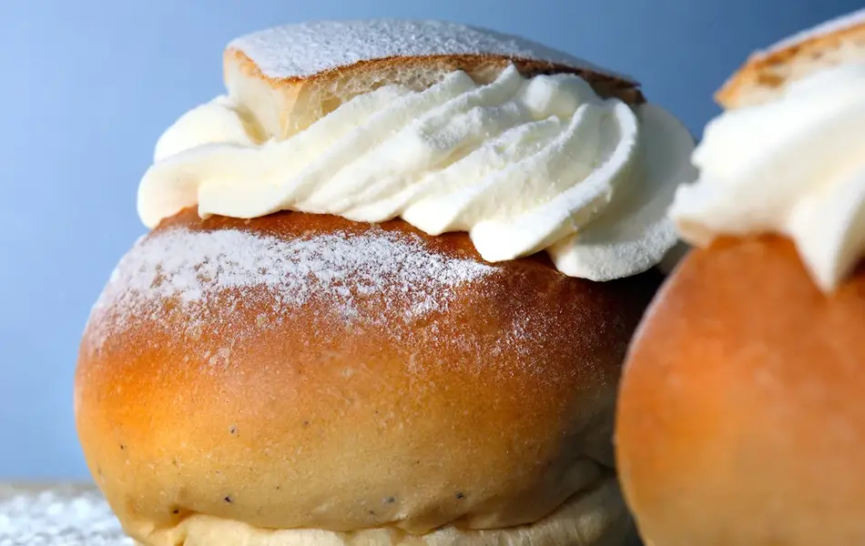 Bilde av fastelavnsboller.