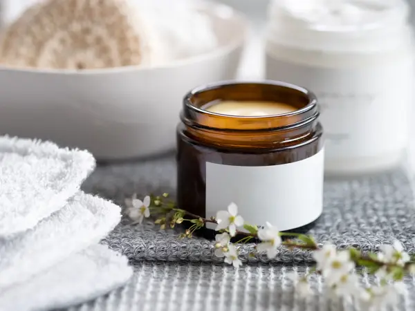 Handmade, reusable makeup remover pads made from recycled towels and crocheted yarn scraps, charcoal infused towel, natural eye makeup remover balm and body butter.