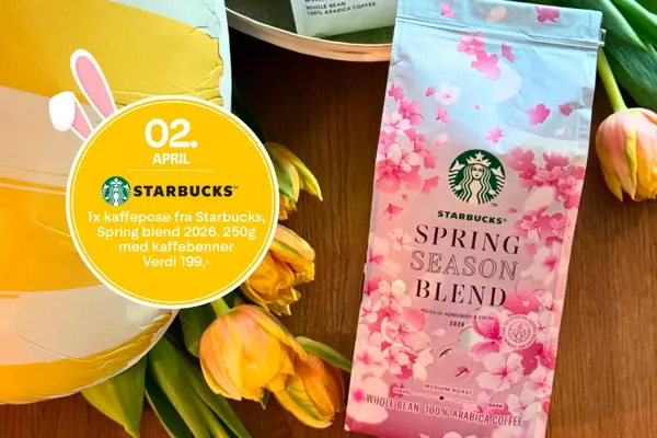 SS_Påskekalender_2.april_Starbucks_3x2