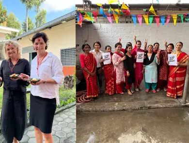 Ny og Ne damene i Nepal