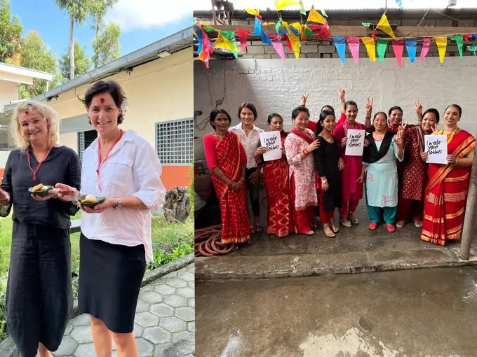 Ny og Ne damene i Nepal