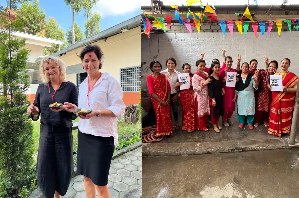 Ny og Ne damene i Nepal