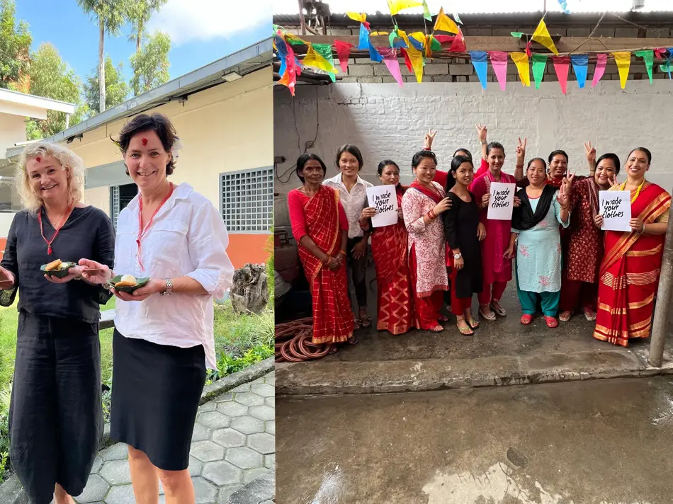 Ny og Ne damene i Nepal