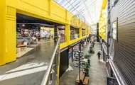 AMFI Verdal fellesareal, tatt fra andre etasje ned mot første etasje