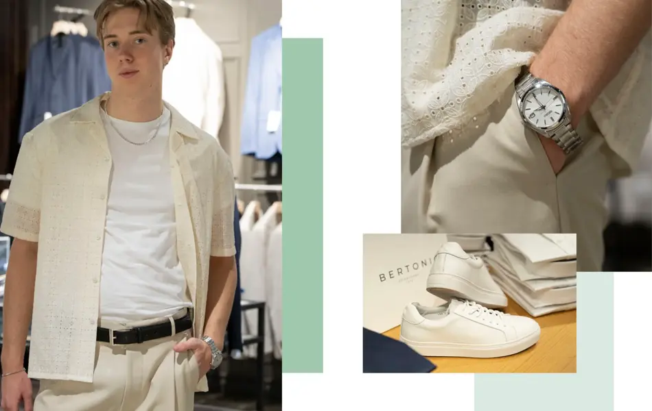 Menn viser herremote