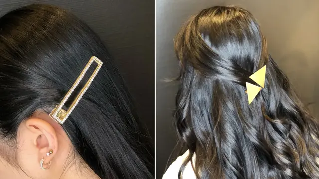 hårspenner hos luggen