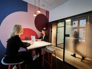 Bilde fra kontorfellesskapet i Karl Johans gate 5