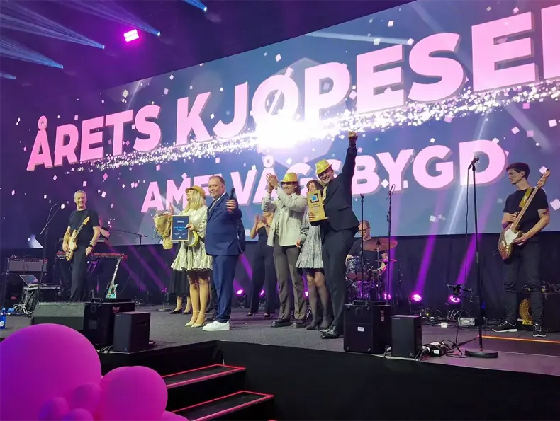 Kristiansand Kjøpesenter er kåret til årets kjøpesenter i Norge!