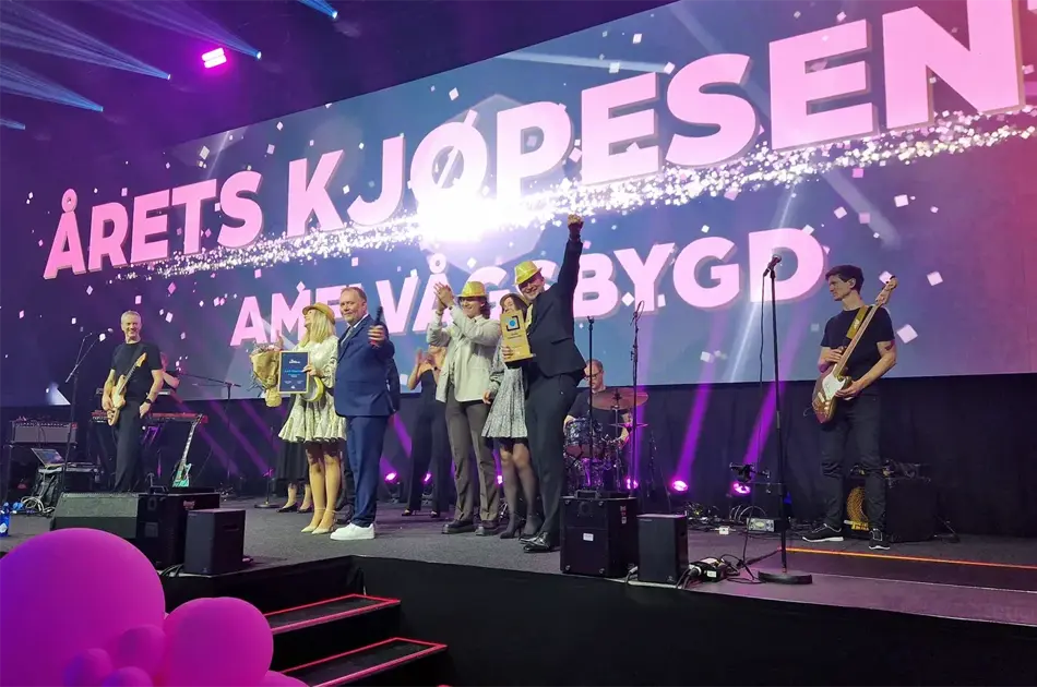 Kristiansand Kjøpesenter er kåret til årets kjøpesenter i Norge!