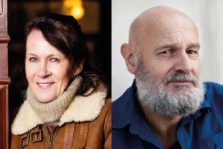 Vigdis Hjorth og Erlend Loe