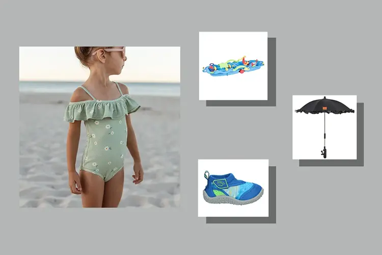 Butikkene bugner over av barnas sommerfavoritter; alt fra blinkesko, til strandleker og badetøy.