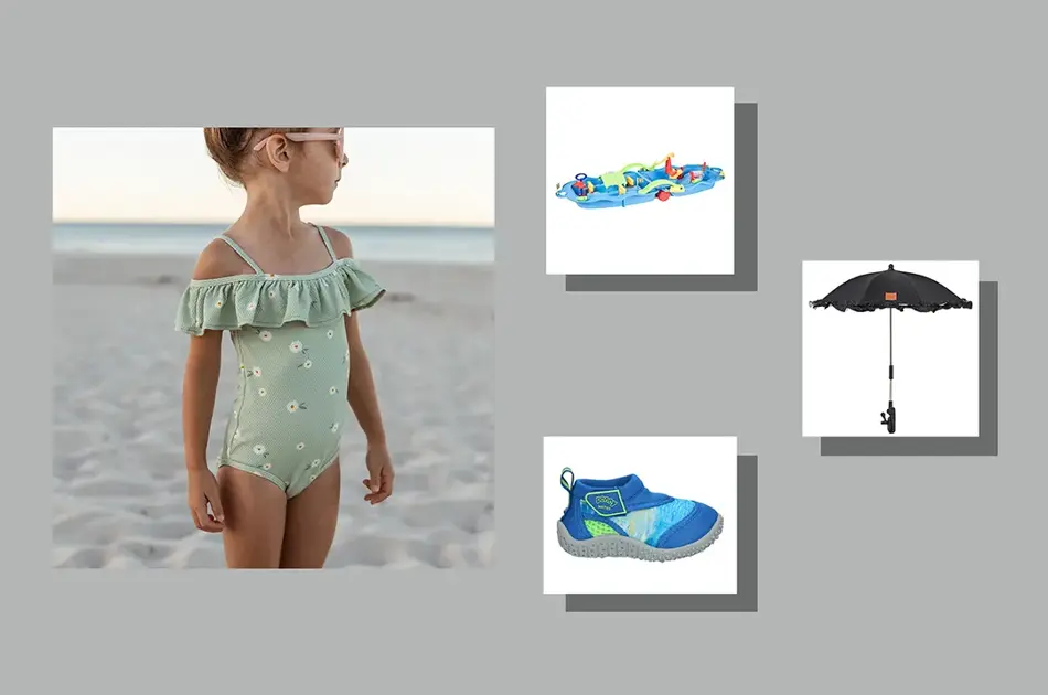 badetøy og badeleker