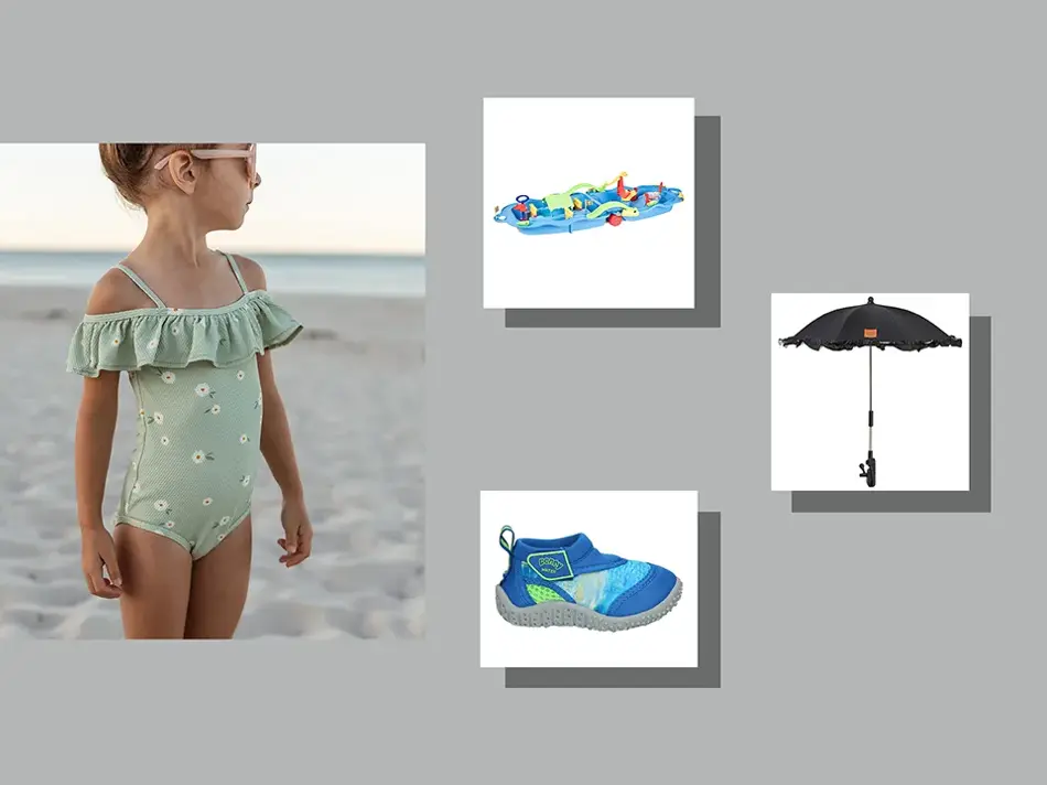 badetøy og badeleker