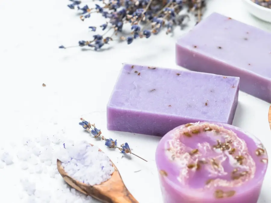 Lilla såper og annen tilbehør