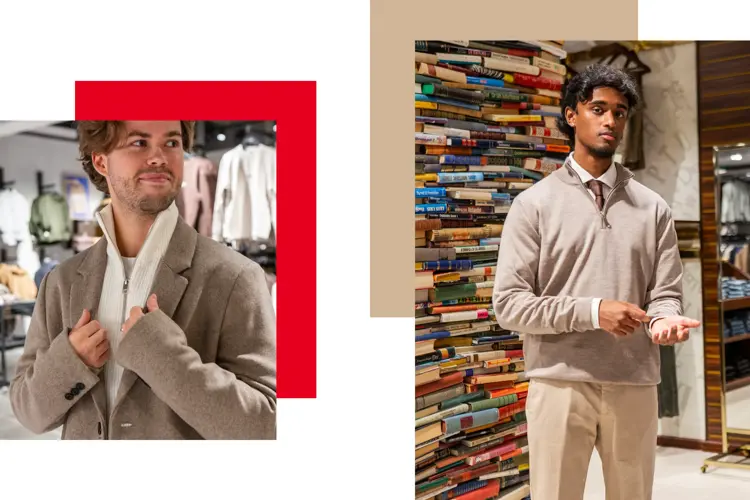 Det uformelle møter det formelle når høstens herrenyheter ankommer butikkene. 