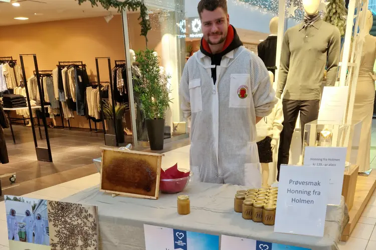 birøkter på stand