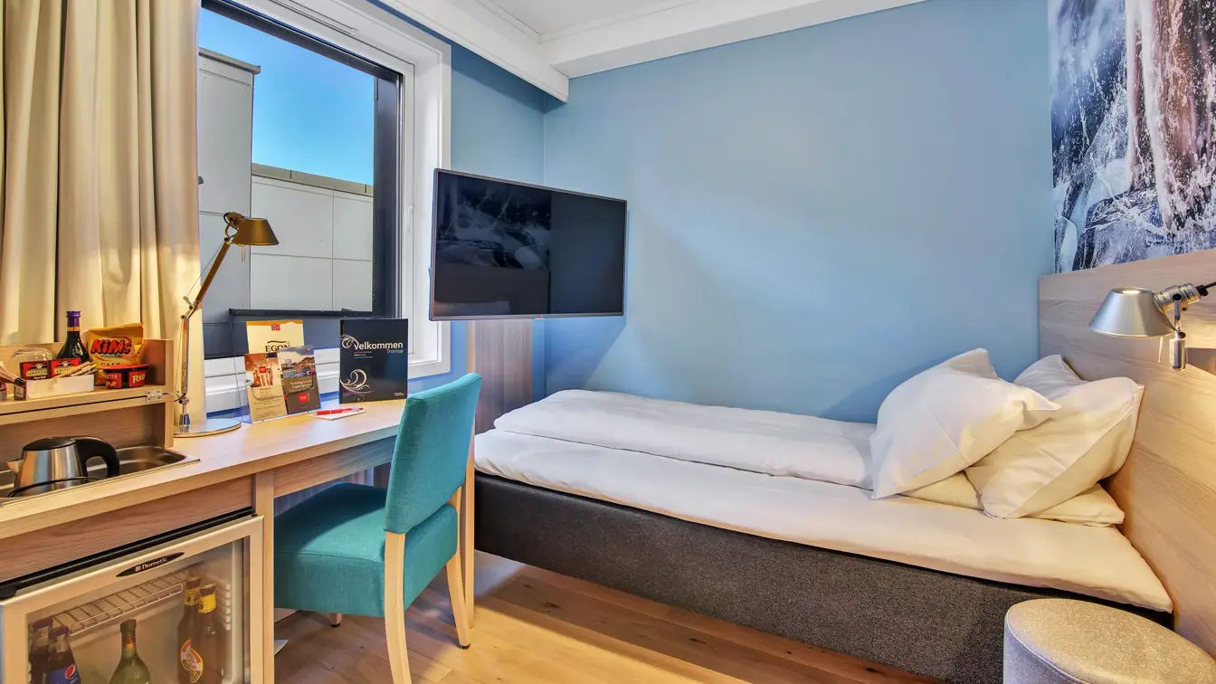 Standard Single Room på Thon Hotel Polar