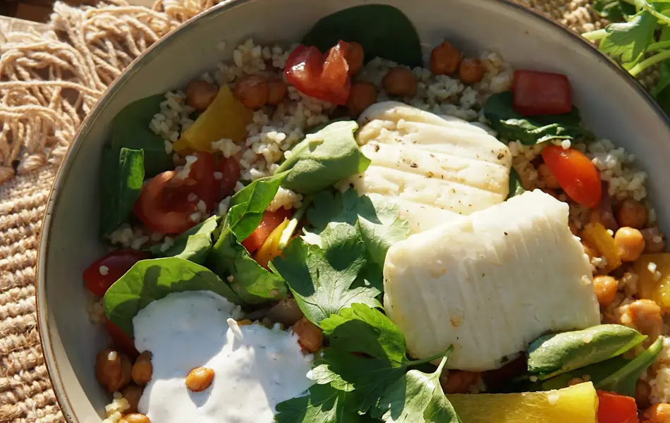 grillet hallomisalat