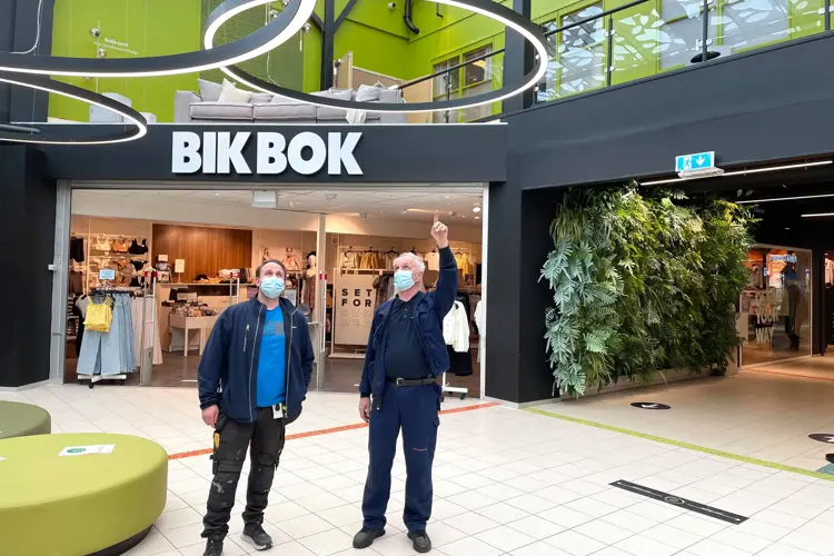 I 2020 byttet Oasen Storsenter alle lamper inne på senteret til energisparende ledlamper.