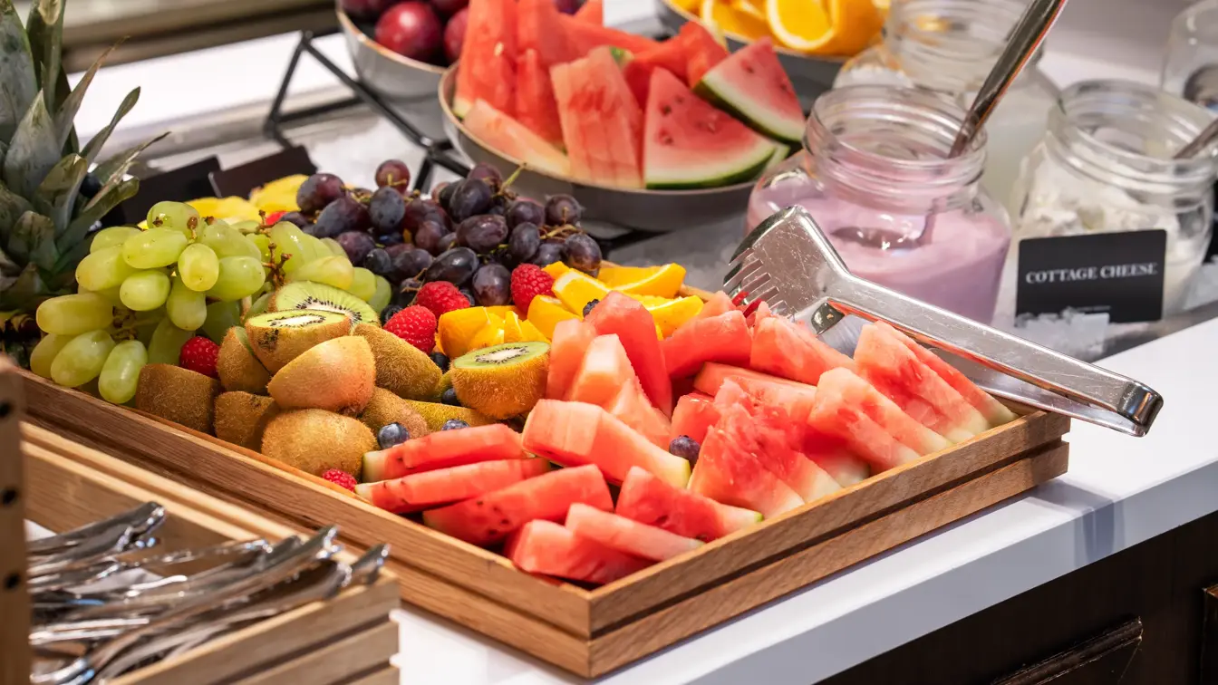 Frokostbuffet, frukt