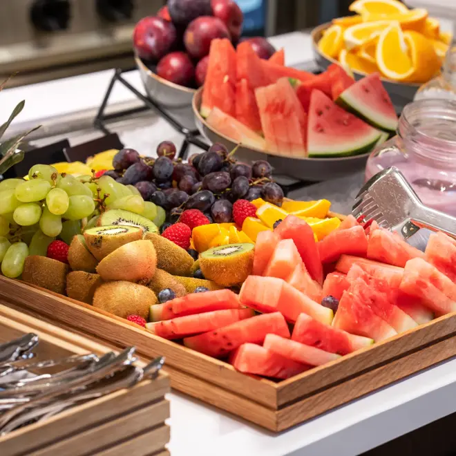 Frokostbuffet, frukt