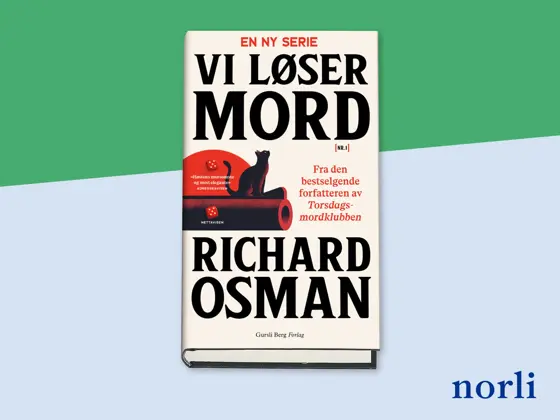 Boken Vi løser mord av Richard Osman.