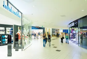 Strømmen Storsenter fellesareal, i gang mellom butikker