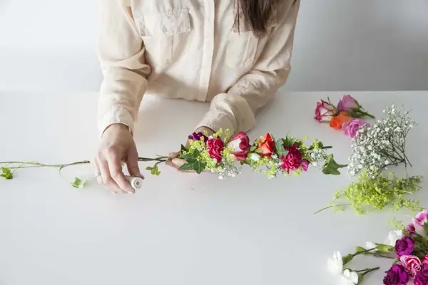 Blomsterkrans Mester Grønn