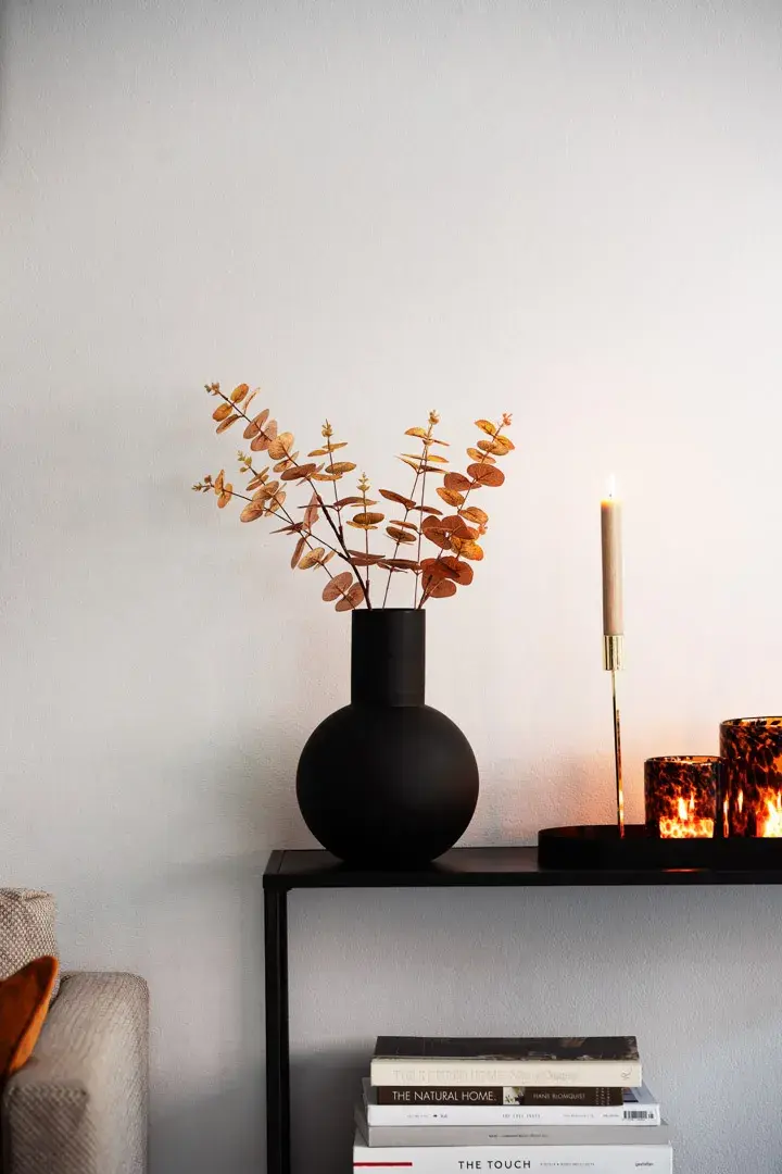 Interiør, høstfarger fra Kremmerhuset