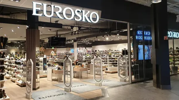 Bilde av fasaden til Senter Sko Eurosko Ski Storsenter