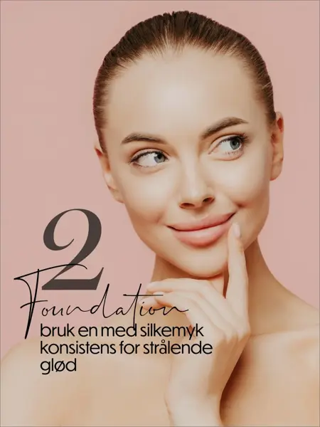 Julens beauty favoritter. 2 Foundation bruk en med silkemyk konsistens for strålende glød