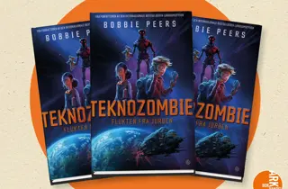 Månedens barnebok av Bobbie Peers, Teknozombie: Flukten fra jorden 