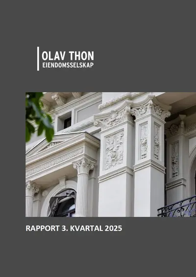 Forsidebilde av OTE rapport for 3. kvartal 2025
