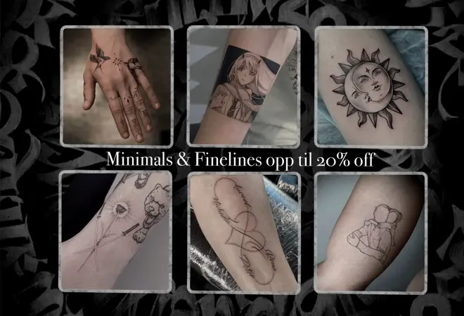 Minimals & Finelines opp til 20% rabatt