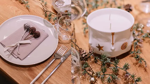 Dekk nyttårsbordet