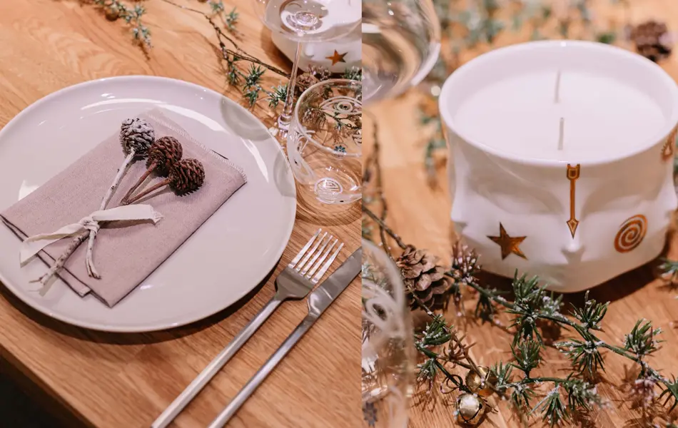 Dekk nyttårsbordet