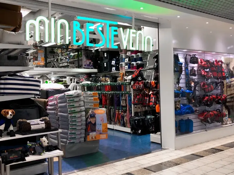 Butikkfasade til Min Beste Venn