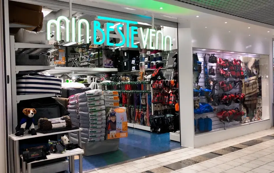 Butikkfasade til Min Beste Venn