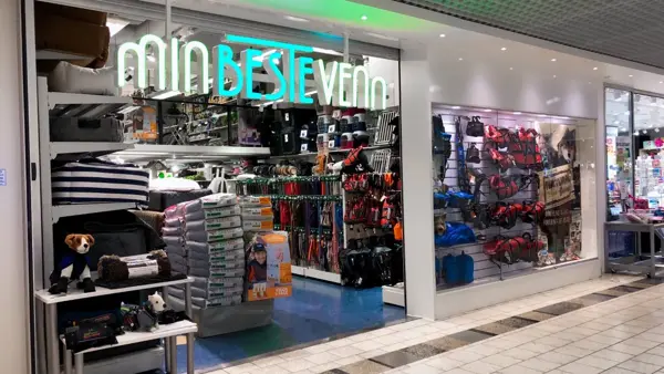 Butikkfasade til Min Beste Venn