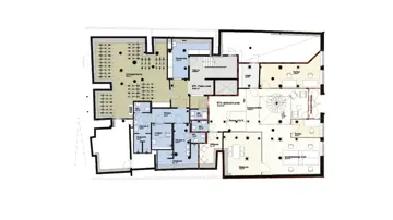 Plantegning for Brygge 15, kjelleretasje