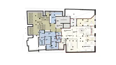 Plantegning for Brygge 15, kjelleretasje