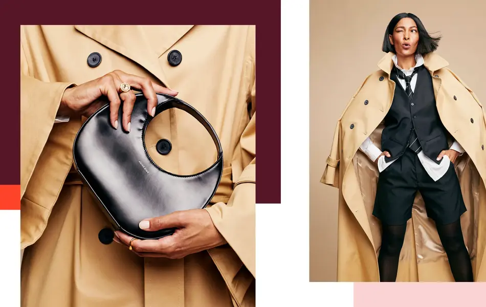 Dame viser høstmote