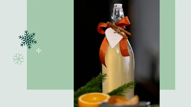 Eplegløgg på flaske