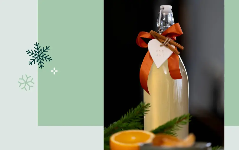 Eplegløgg på flaske