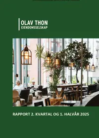 Forsidebilde av OTE rapport for 2. kvartal 2025