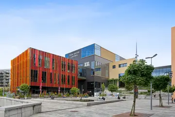 Thon Senter Lagunen fasade.